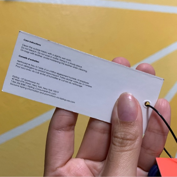 NWT Kipling Striped Cosmetic Toiletry Bag - Picture 3 of 9